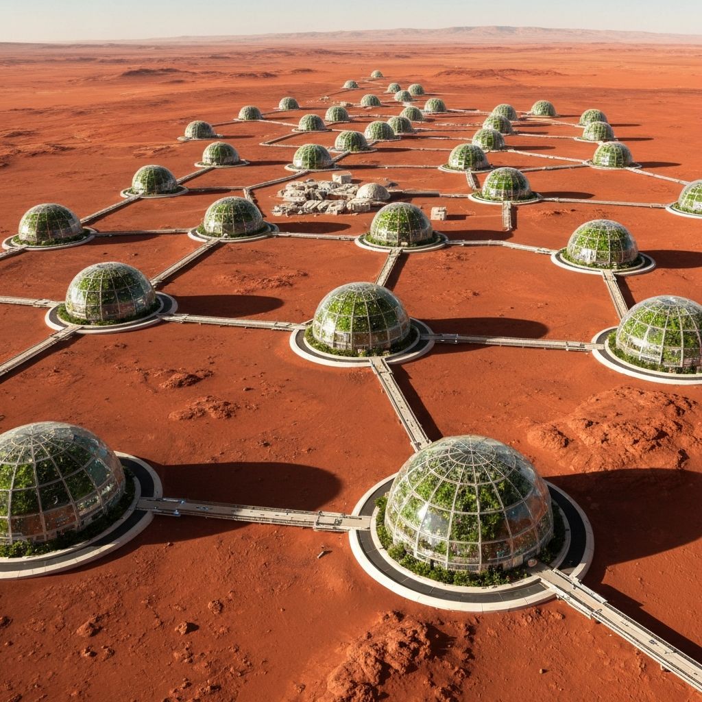 Mars Colony Network
